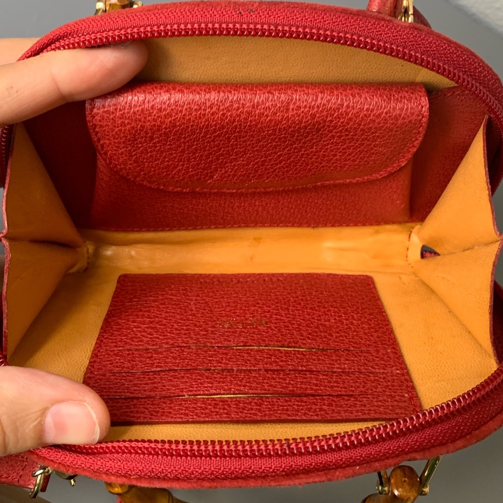(42) GUCCI 90s Mini Bamboo - Picture 9 of 11